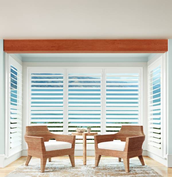 Hunter Douglas Palm Beach™ Polysatin™ Shutters