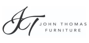 Stylish logo featuring initials 'J T' for John Thomas Furniture, representing quality craftsmanship.