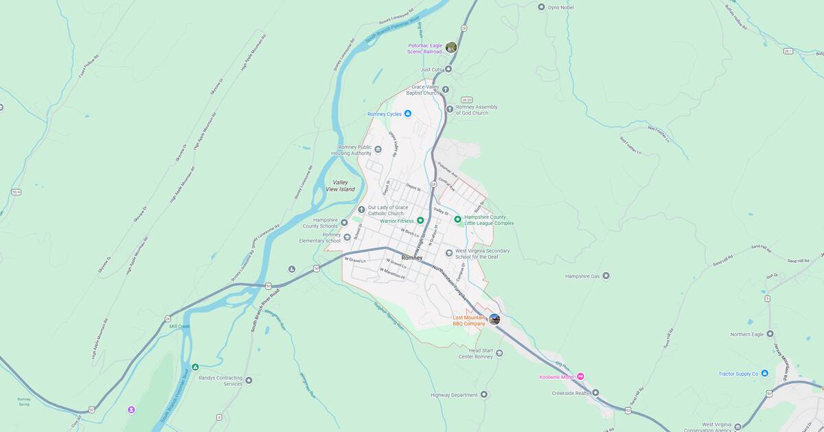 Detailed map showing local transit routes and stops in the area.